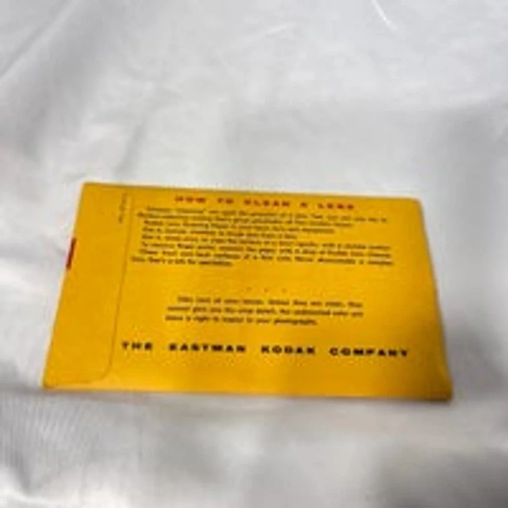VTG Kodak lens cleaning paper